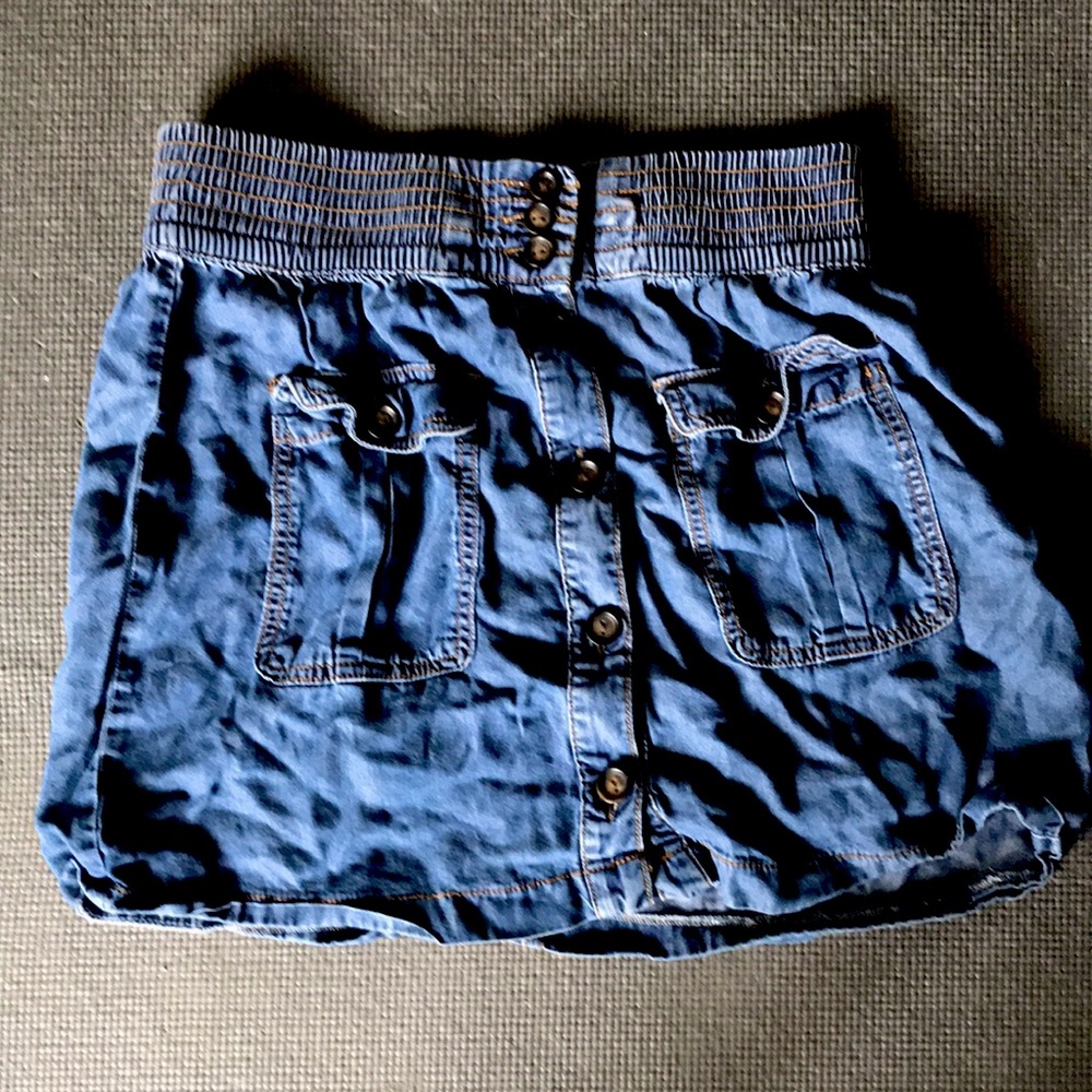 Jean colored forever 21 skirt